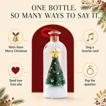 MistleTone™ Recordable Message In a Bottle